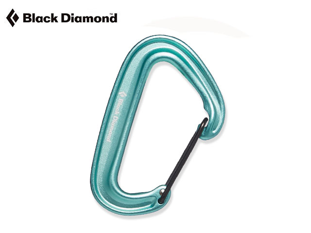 Black Diamond〈Mini Wire Carabiner/ミニワイヤーカラビナ〉ミント - Pump online shop