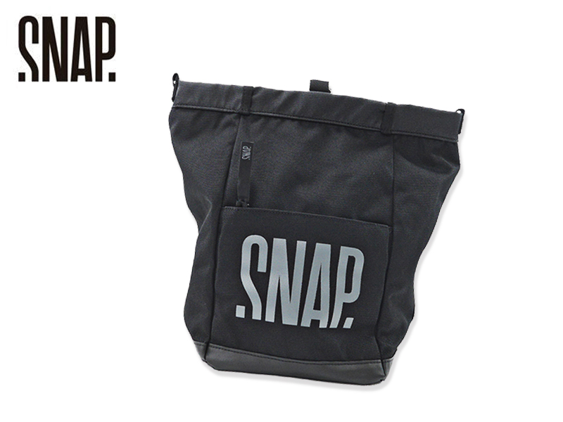 SNAP 〈Big Chalk Bag Fleece/ビックチョークバック フリース〉ブラック - Pump online shop