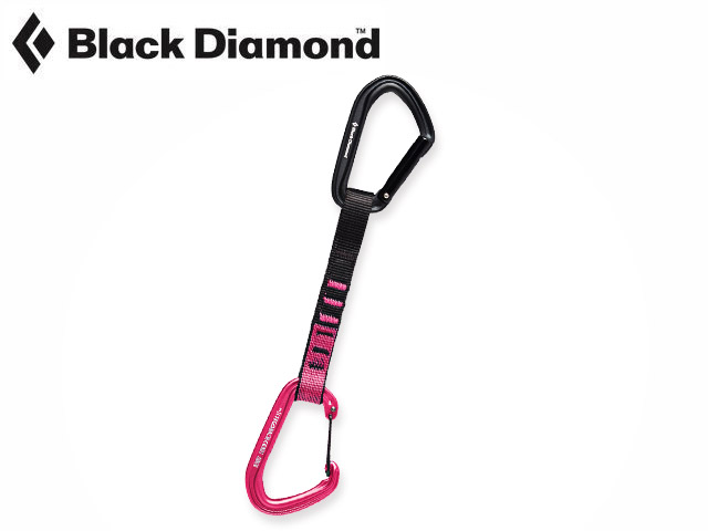 Black Diamond ＜HotForge HV Quickdraw 16cm Pink/ホットフォージ 