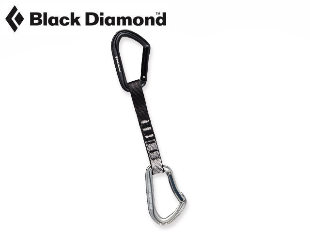 Black Diamond 〈Hot Forge Quickdraw 16cm Light Grey/ホットフォージクイックドロー 16cm  ライトグレー〉 - Pump online shop